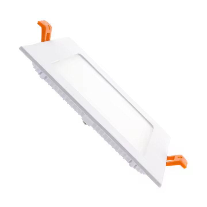 Ledkia Placa LED 9W Cuadrada SuperSlim Corte 135x135 mm - 1
