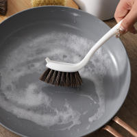 Cepillo De Cocina Con Mango De Plástico Y Cerdas De Sisal/Cabello De Caballo Para Limpieza De Ollas Sartenes Y Utensilios - details 6