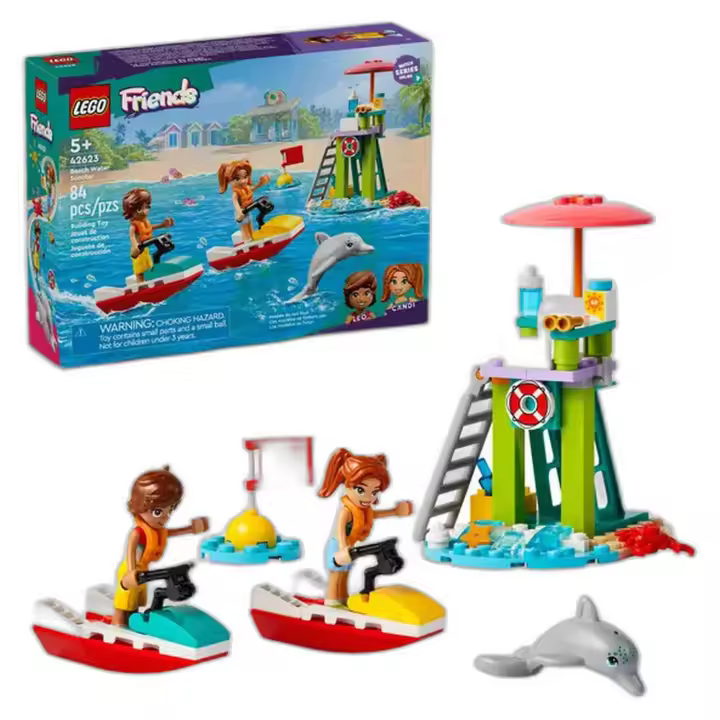 Construción Para Niños De 5 + Años Lego Lego Friends Moto Acuática De La Playa - 1