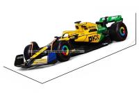 Modelo De Coche De F1 Mclaren MCL38 De Bburago 1:43 Miniatura De Aleación Para Juego Con Lando Norris Y Oscar Piastri - details 2