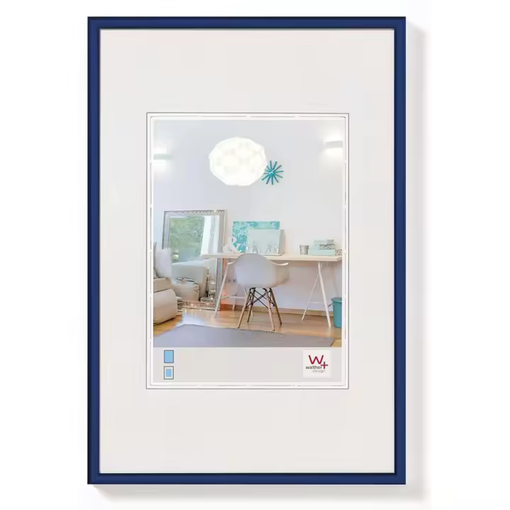 Marco de Foto Walther Design KV 30x45 Azul Plástico - 1
