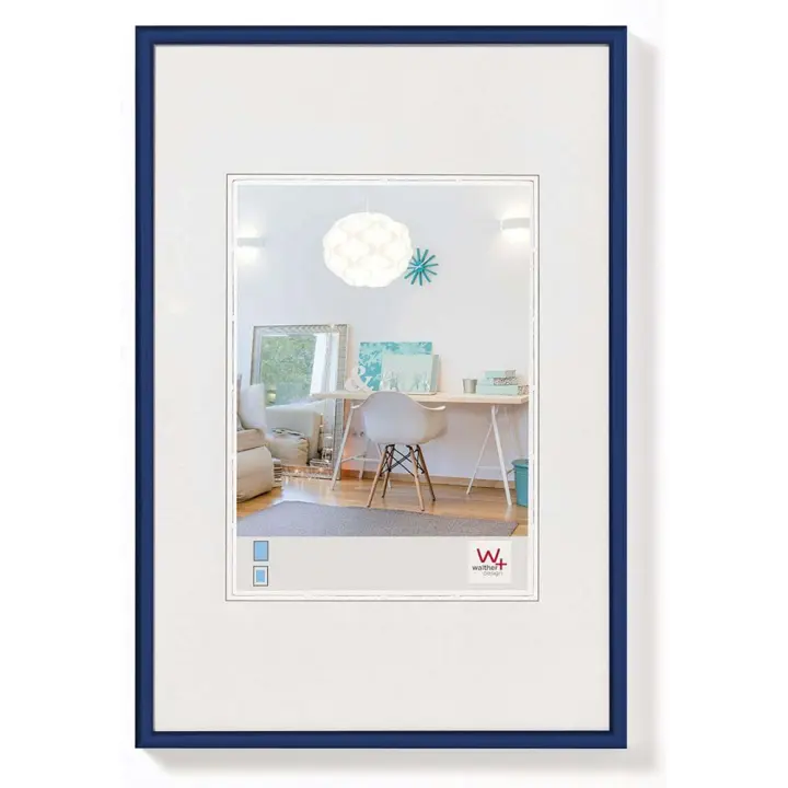 Marco de Foto Walther Design KV 30x45 Azul Plástico - 1