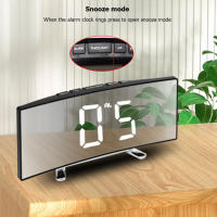 Reloj De Coche Moderno Electrónico Con Alarma Y Pantalla LCD De 6 Pulgadas Accesorios De Estilo Para Coche - details 4