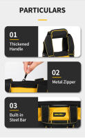 Bolsa De Herramientas Multifuncional Impermeable Y Anticaída En Tela De Oxford 1680D Para Electricistas Y Almacenamiento De Hardware - details 8