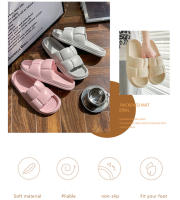 Sandalias De Verano Suaves Para Hombres Y Mujeres Pantuflas De Nube Silenciosas Antideslizantes Para Baño EVA Sandalias De Playa Casual - details 1