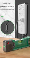 Nivel De Luz Azul Magnético Mini Multifuncional Ruler Línea De Nivel Laser Herramienta De Medición De Ángulo Horizontal - details 6