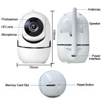 Cámara De Seguridad WiFi IP 1080P Con Rastreo Automático Y Visión Nocturna Para El Hogar YI IOT 2.4G/5G Sin Cable CCTV Para Bebé - details 10
