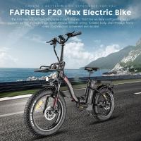 Bicicleta eléctrica Fafrees F20 Max Neumático ancho de 20 * 4.0 pulgadas Motor sin escobillas de 500 W Velocidad de 25 km / h Batería de celda Samsung extraíble de 48 V 22.5 Ah Frenos de disco delanteros y traseros Shimano Engranaje de 7 velocidades Bicic - details 0
