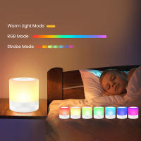 Lámpara Nocturna RGB Para Camping Y Dormitorio Con Control Remoto Y Táctil Luz De Ambiente Para Cama Y Tienda De Campaña Cambio De Color - details 1