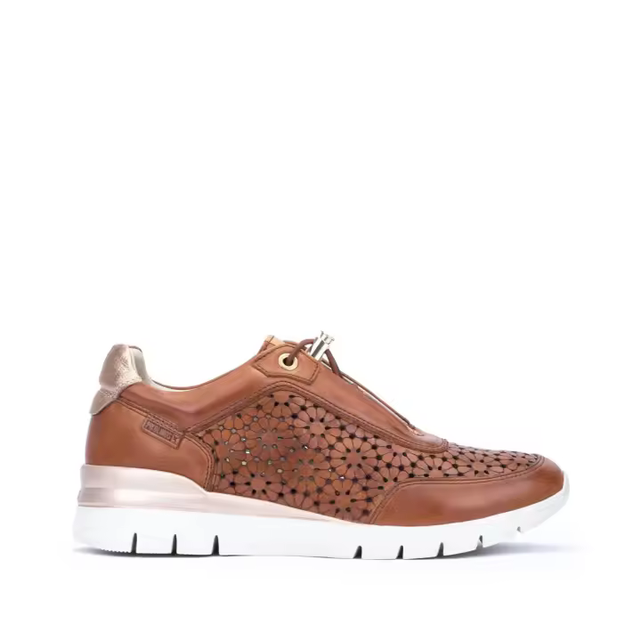 PIKOLINOS DEPORTIVO CREMALLERA PIEL BRANDY - 1
