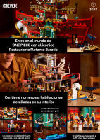 LEGO® ONE PIECE Restaurante Flotante Baratie Regalo Para Fans del Anime y la Serie de Acción Real de Netflix, Modelo en Kit Para Hombres y Mujeres, Aventura en Barco Pirata 75640 - details 0