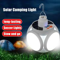 Lámpara De Camping LED Portátil Recargable Por Sol Y USB Iluminación Nocturna De Emergencia Plegable Para Pesca Y Senderismo - details 13