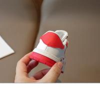 Zapatos Casuales Para Niños Y Niñas En PU Cuero Rojos Con Patrón De Puntos Cómodos Y Transpirables Zapatos De Camina Para Estudiantes Tallas Menores Verificación De Talla Sugerida - details 17