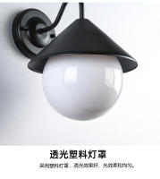 Lámpara De Pared Exterior LED Impermeable Y Resistente Al Humor Lámpara De Escalera De Acero Para Patio Tradicional Sin Certificación - details 12