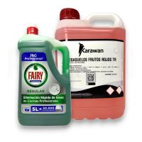 Detergente Liquido Fregasuelos Karawan de 5 Litros Frutos Rojos TR + Regalo - details 3