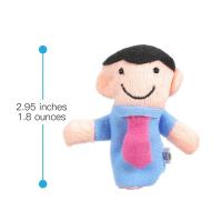 10Pcs Muñeco De Peluche Para Bebés Juguetes Educativos De Familia De Animales Dibujos Animados Muñeco De Teatro Para Niños Y Niñas De 3 a 12 Años - details 7