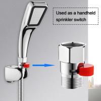 Válvula De Diverter Para Ducha De Cobre Sólido Con Desbordamiento Para Roce De Bidé O Cabezal De Ducha Accesorio De Agua De Baño - details 17