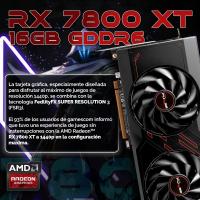 PC GAMING PC RACING AMD RYZEN 5 7600X - 32GB DDR5 - 2TB SSD M.2 - GRAFICA RX 7800XT - WIFI - WINDOWS 11 PRO - PC Gamer, Ordenador de sobremesa - details 2