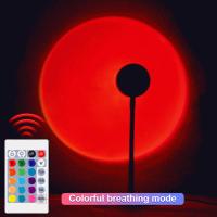 Lámpara De Noche LED RGB Lámpara De Anillo USB Luz Arcoíris Para Decoración De Escritorio Iluminación De Ambiente Para Hogar - details 12