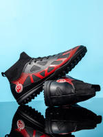Zapatos De Fútbol Profesionales Para Adolescentes Y Adultos Antideslizantes Con Encastre De Suela De Goma Cómodos De Alto Tornillo TF - details 7