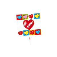 Piruletas Corazon Fiesta Cereza - Caja 20 unid - Piruletas  Corazon Sabor Cereza - Edicion Especial 20 Unidades - Ideal Regalo - details 1