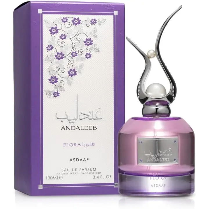 Andaleeb Flora Eau de Parfum 100ml - Fragancia floral encantadora y duradera para mujeres elegantes - Perfume de marca - 1