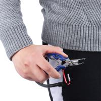 Aguja De Pesca Multifuncional Con Lanyard De Acero Inoxidable Herramienta De Pesca Para Recuperar Anillos Divididos Y Cortar Línea Accesorios De Pesca - details 2