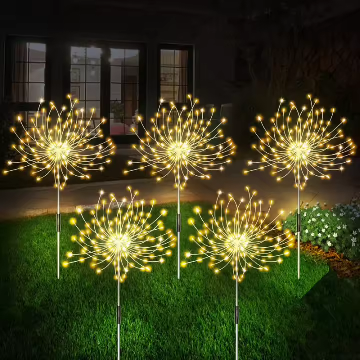 Lámpara De Cadena Solar Para Jardín Patio Exterior Con 90/120/150/200 LED Luz Impermeable Decoración DIY De Árbol - 1