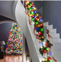 Cadenas De Luces LED 50M 500LED Impermeables Para Bodas Y Decoración De Navidad Con Cable De Cobre Luz De Puerta Colgante 220V 110V EU US Plug - details 9
