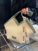 Bolso De Hombre Para Mujer Diseño Moda Nueva Línea Tote De PU Con Cierres De Cremallera Y Dos Manijas Estilo Casual - details 1