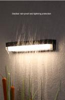 Lámpara De Pared Solar LED Para Jardín Exterior IP65 Impermeable Con Sensor De Movimiento Decoración Para Balcón Y Jardín Moderna - details 4