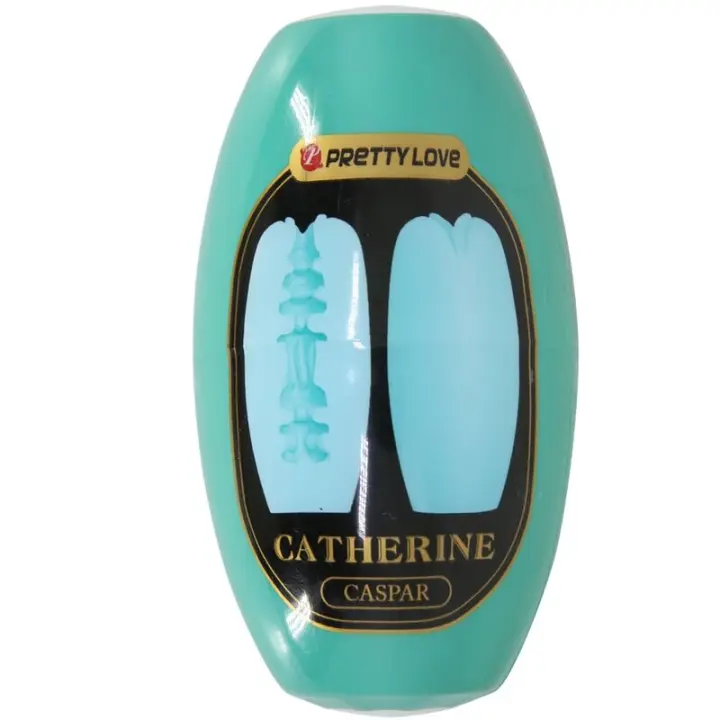 Pretty Love Catherine – Huevo Masturbador Masculino Verde - 1