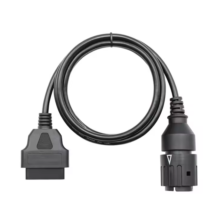 Cable ICOM D de 10 Pines a 16 pines OBD2 para adaptador/cable de extensión para motorceta - 1