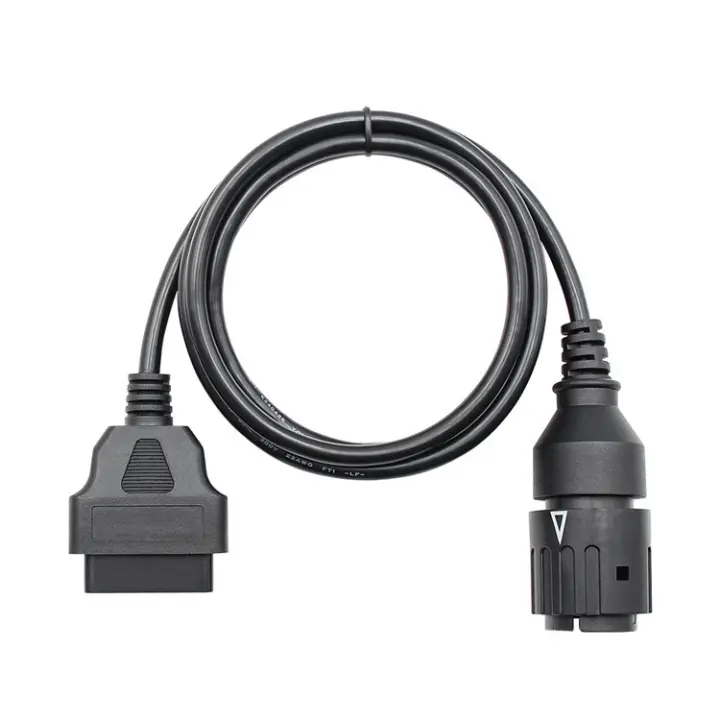 Cable ICOM D de 10 Pines a 16 pines OBD2 para adaptador/cable de extensión para motorceta - 1