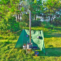 Escudo De Viento Para Estufa De Camping Pantalla De Viento Para BBQ Al Aire Libre Equipo De Camping Resistente Al Viento Herramienta De Cocina Para Madera De Fuego - details 11