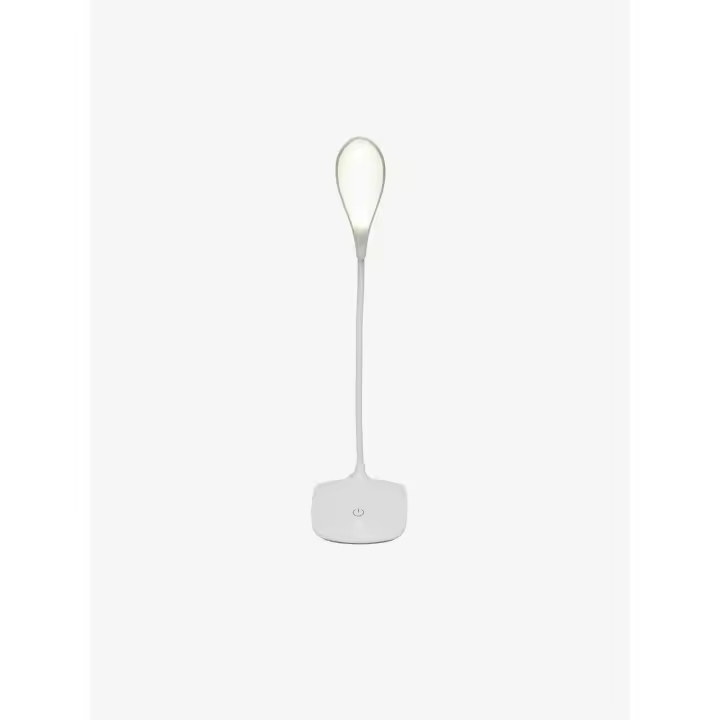 Lámpara de Escritorio 450mm LED 6500K Luz Blanca Fría 2W con 3 modos de hasta 120 Lúmenes Diseño Moderno Flexible Cuello Ajustable Ideal para Lectura Estudio Trabajo Interruptor Táctil Base Iluminación Eficiente Reduce Fatiga Visual - Extrahouse - 1