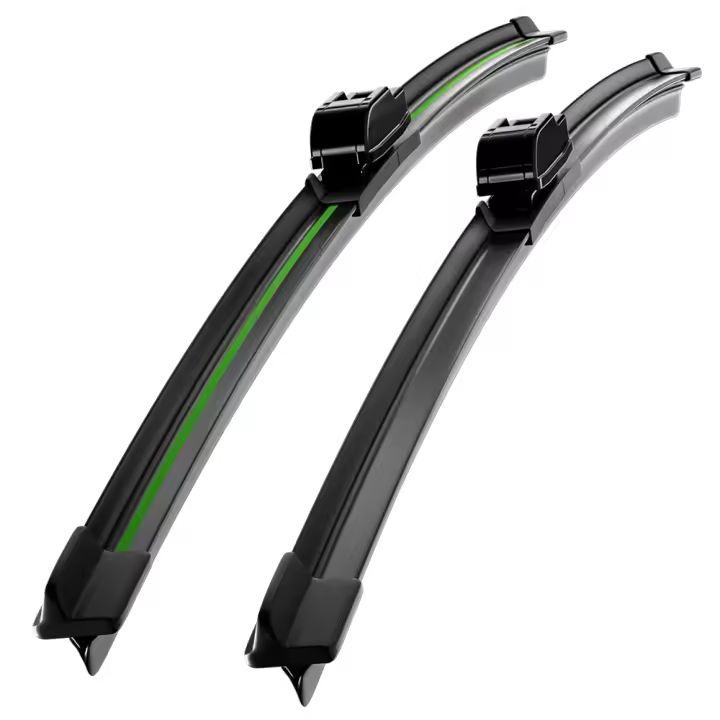 2pcs LimpiaParabrisas Delanteros Para Chevrolet Express 1500 2500 3500 1996-2022 Plegables En Seco Natural De Goma Adecuado Para Automóviles - 1