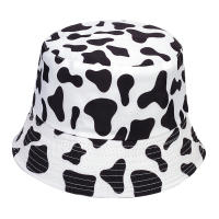Gorro De Lanzador De Pesca Casual Unisex Estampado De Vaca Doble Cara Protección Solar Sombrero De Verano Para Hombres Y Mujeres - details 1