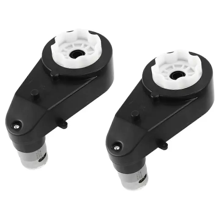 2 Pcs 550 Universal Children Electric Car Gearbox with Motor 12V 23000Rpm Motor with Kids Ride on C-Yvan - 1