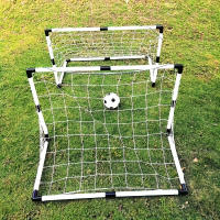 Juego De Puerta De Fútbol Plegable En PP Material Portátil Para Interior Y Exterior Con Red Removible Equipo De Entrenamiento Incluye Bola - details 2