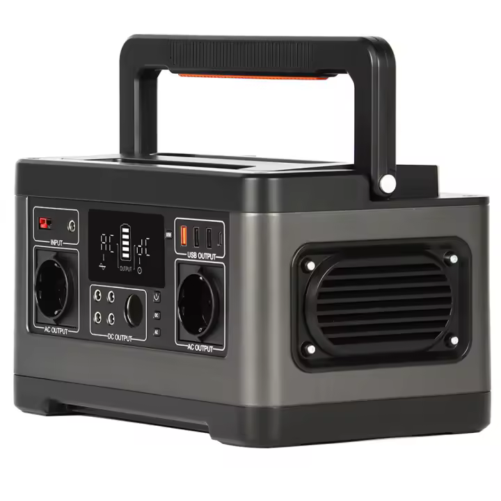 Flashfish P63 Estación de energía portátil,  520Wh/140400mAh generador solar con batería de litio, salida 500W AC, 5 salidas DC, 4 salidas USB, salida máxima de 1000W, para viajes al aire libre, camping y hogar - 1