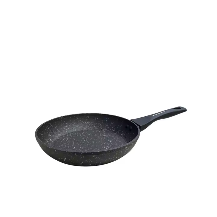 Sartén antiadherente con revestimiento de granito ，tres capas de recubrimiento , excelente antiadherente y tiene una induccion rapida. valida para todo tipo de cocinas. apta para lavavajillas. - 1