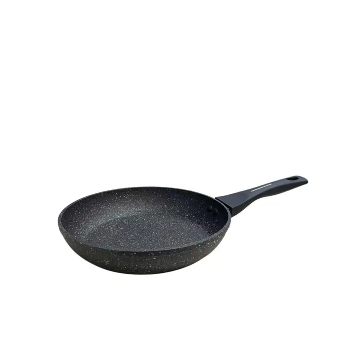 Sartén antiadherente con revestimiento de granito ，tres capas de recubrimiento , excelente antiadherente y tiene una induccion rapida. valida para todo tipo de cocinas. apta para lavavajillas. - 1