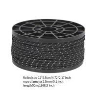 Cuerda Reflectante Para Tienda De Campaña 50M Guía De Tensión Para Paraguas Sombrilla Cordón De Sailing Accesorios De Senderismo Para Camping Y Escalada - details 4