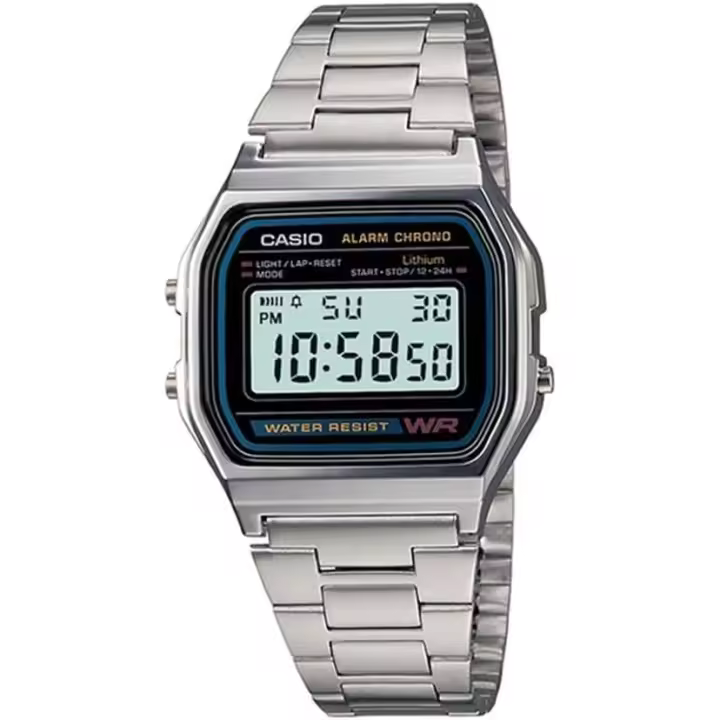 RELOJ CASIO A158WA-1DF - 1