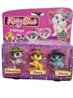 FAMOSA : Kitty Club - 3 figuras Samantha, Claire, Alexis  - Coleccionable - Regalo Original - Edad recomendada mayores de 3 años - details 0