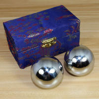 Bola De Hierro Para Fitness Diario 2pcs Alivio De Estrés Relajación Muscular Salud Fitness Adecuado Para Ejercicio Myofascial Release Unisex - details 3