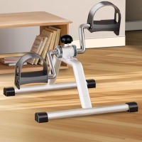 Bicicleta De Ejercicio Portátil Para El Hogar Con Ajuste De Resistencia Mini Bicicleta Pedalera Para Rehabilitación De Piernas Y Entrenamiento De Muslos - details 5
