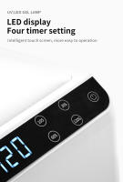 Lámpara LED UV 2-en-1 Con Almohadilla De Descanso Para Manos Para Pólvora De Gel 72W Secador De Uñas Con 4 Tiempos Para Uso En Salón O Hogar - details 6