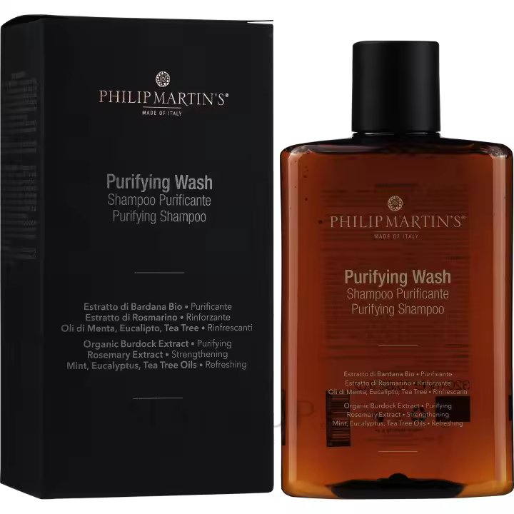 Champú Purificador Philip Martins - Limpia y Desintoxica Cabello y Cuero Cabelludo - 1